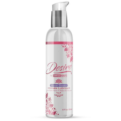 Swiss Navy Desire Water Based Intimate Lubricant 4oz 118mL