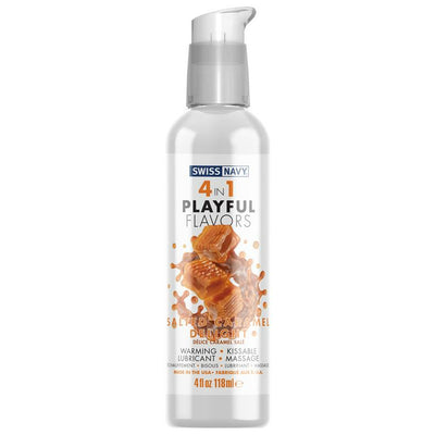 Swiss Navy Playful 4 In 1 Salted Caramel Delight 4oz