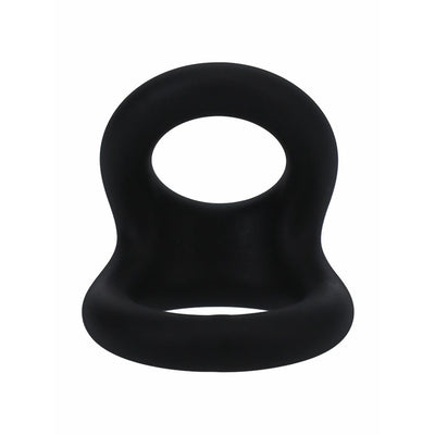 Tantus Uplift Silicone C-Ring Onyx