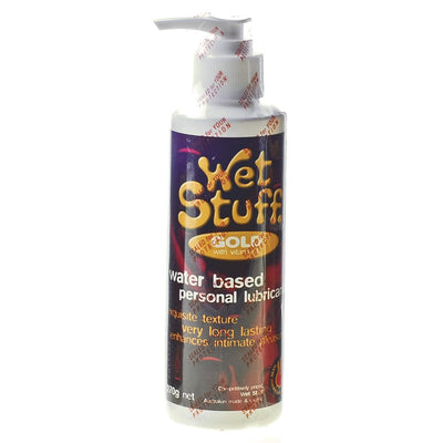 Wet Stuff Gold 270g Pump Waterbased Lubricant