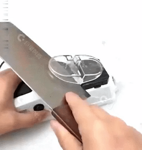 sharpening knife gif