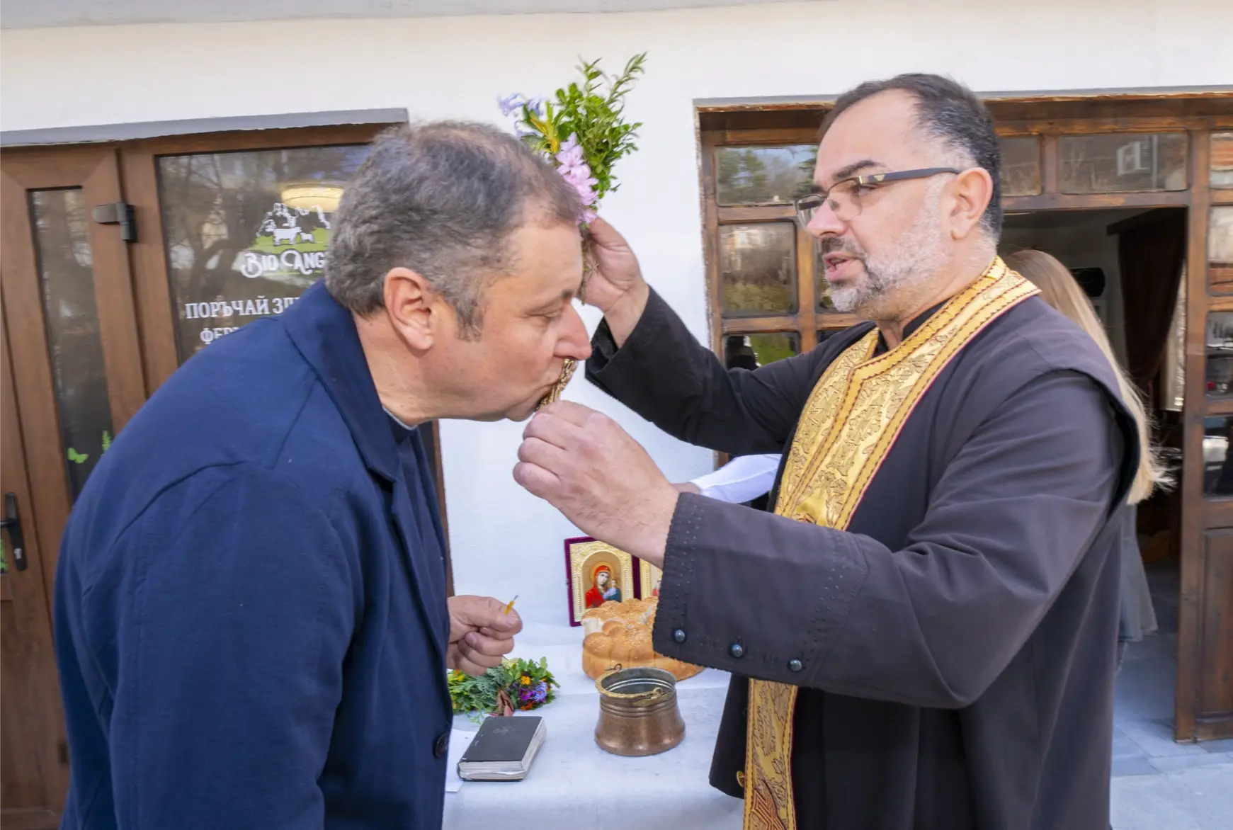 Opening of a farm shop for Black Angus beef in Sandanski, St. St. Cosmas and St. Damian 56