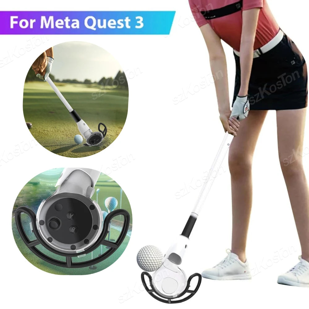 VR Golf Club Attachment for Meta Quest 3
