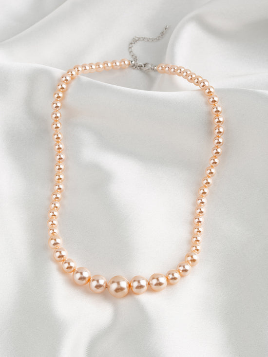 Double Strand Pearl Necklace Graduated Pearl Necklace Pearl Bridal Necklace  Vintage Style Wedding Jewelry Classic Pearl Necklace -  Canada