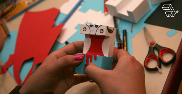 Origami and Paper Toy Workshop, Ensamble Project June 2013, in Youth Providence