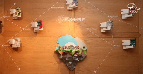 Origami y Paper Toy Workshop, Proyecto Ensamble junio 2013, en juventud providencia