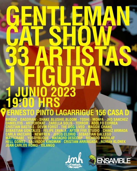 «Gentleman Cat Show» Launched: A Unique Gathering of Feline Art!