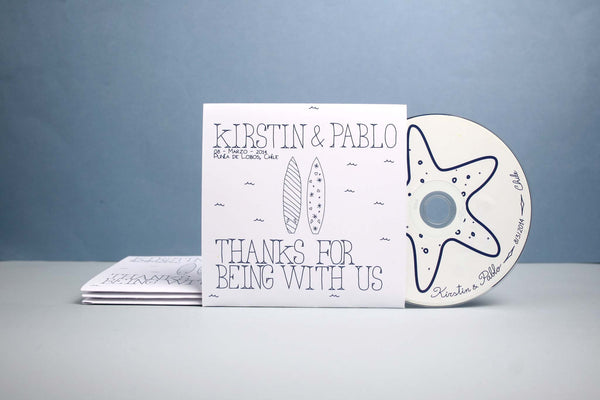 Invitación y papelería para matrimonio – Kirstin & Pablo – Punta de Lobos