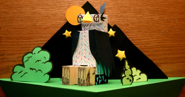 Origami y Paper Toy Workshop, Proyecto Ensamble junio 2013, en juventud providencia