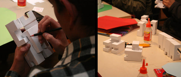 Origami y Paper Toy Workshop, Proyecto Ensamble junio 2013, en juventud providencia
