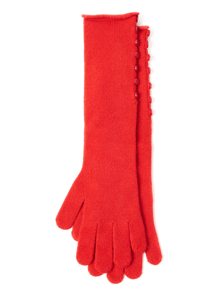 cashmere long gloves