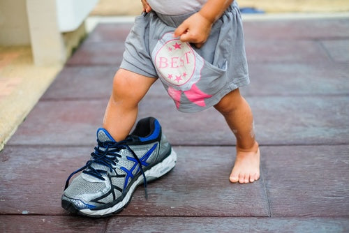 Guide til barnets første sko