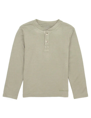 Properly Tied Boys Shoreline Henley LS - The Old Fashioned 