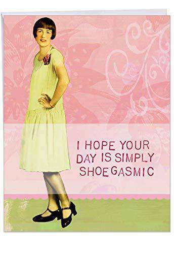 Bodacious Broads Simply Birthday Jumbo Greeting Card Vintage