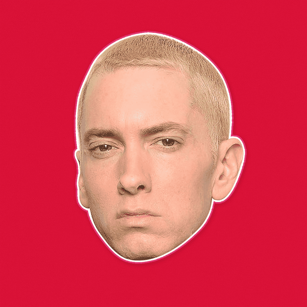 Angry Eminem Mask Perfect For Halloween Costume Party Mask
