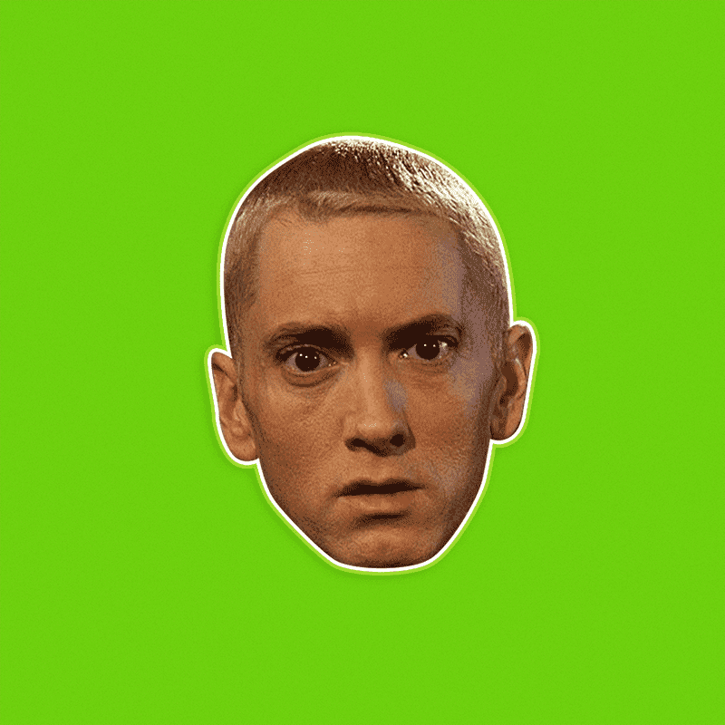 Worried Eminem Mask Perfect For Halloween Costume Party Mask