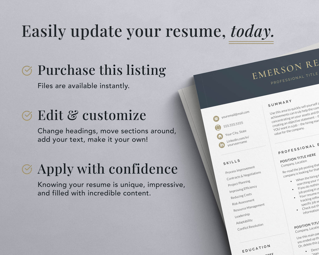 how to build a resume on mac