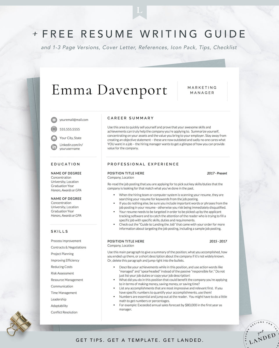 openoffice mac resume template