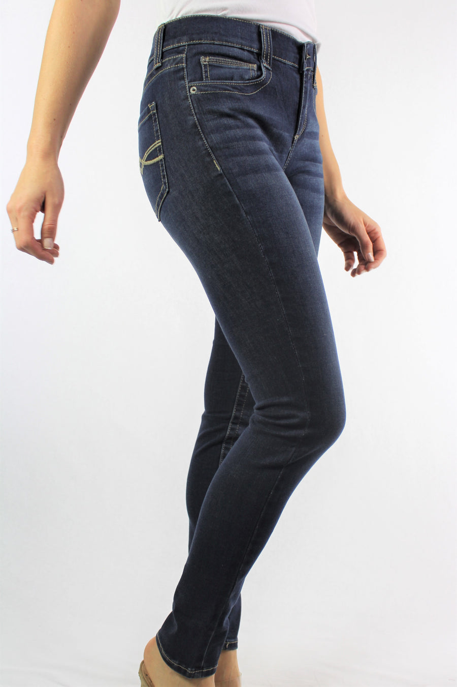 womens dark jeans