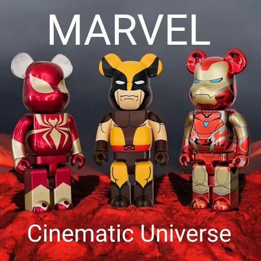 Cover-Artwork für die Produktübersichtsseite MARVEL Cinematic Universe Bearbricks