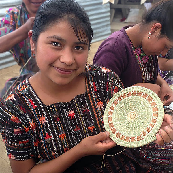 Basket Maker Cecilia | Mayan Hands