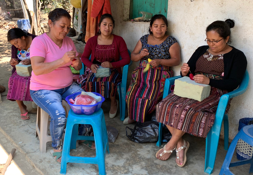 Mayan Hands artisans at work in Guatemala