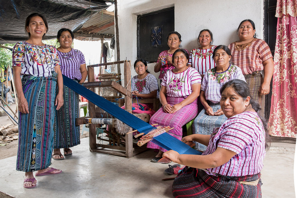 Mayan Hands weavers in Santiago Atitlán