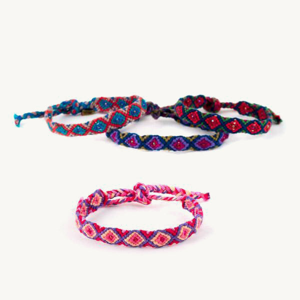 Heart Friendship Bracelet - Mayan Hands