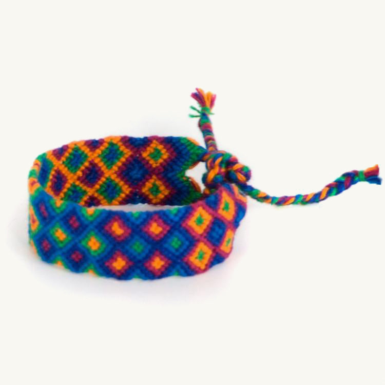 Heart Friendship Bracelet  Fair Trade Bracelet Handmade in Guatemala - Mayan  Hands