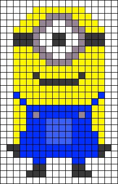 Minion Pixel Art