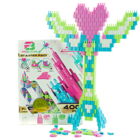 Pinblock Creative Building Block Toy Starter Princess Wand