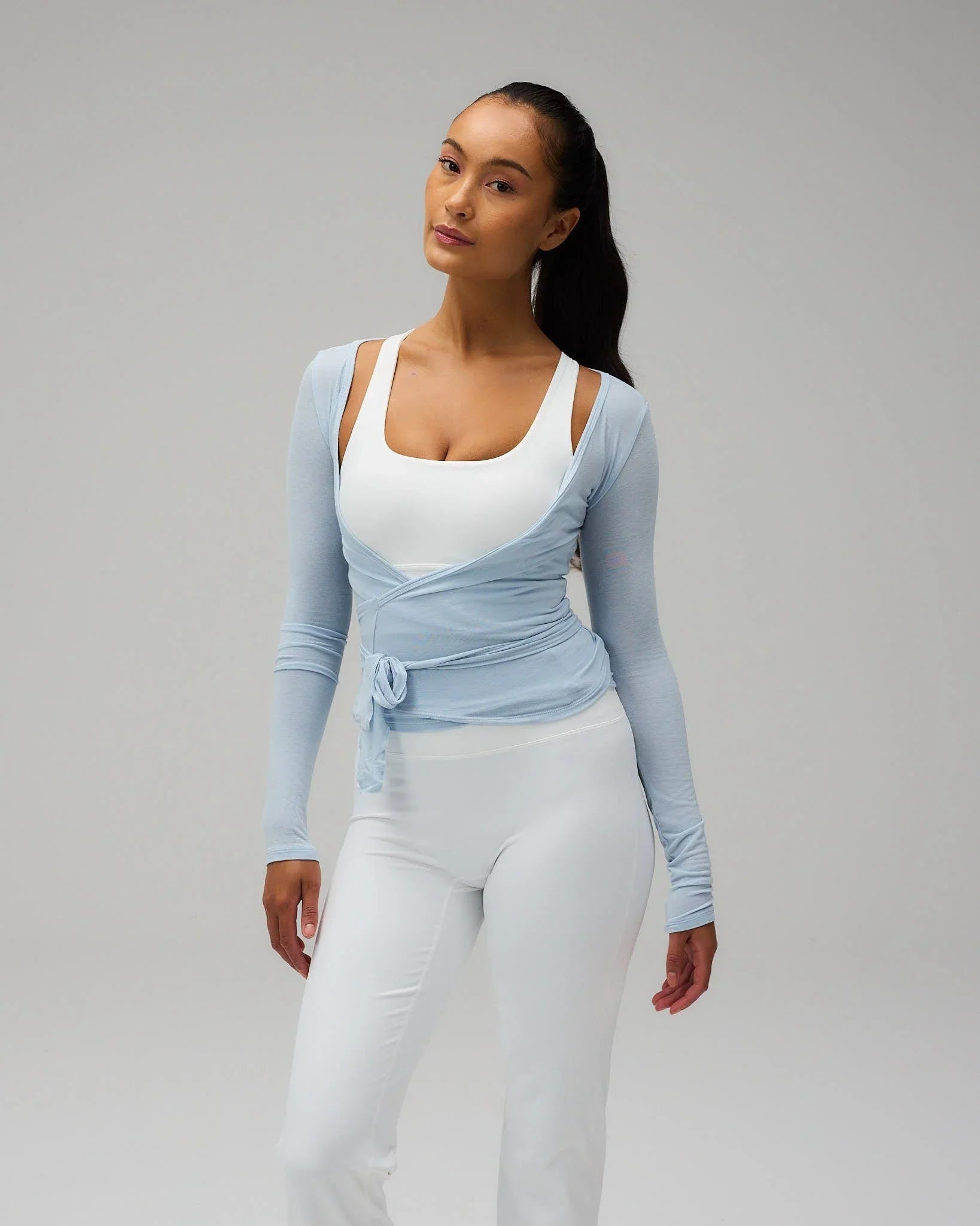 Wrap Blouse Side View