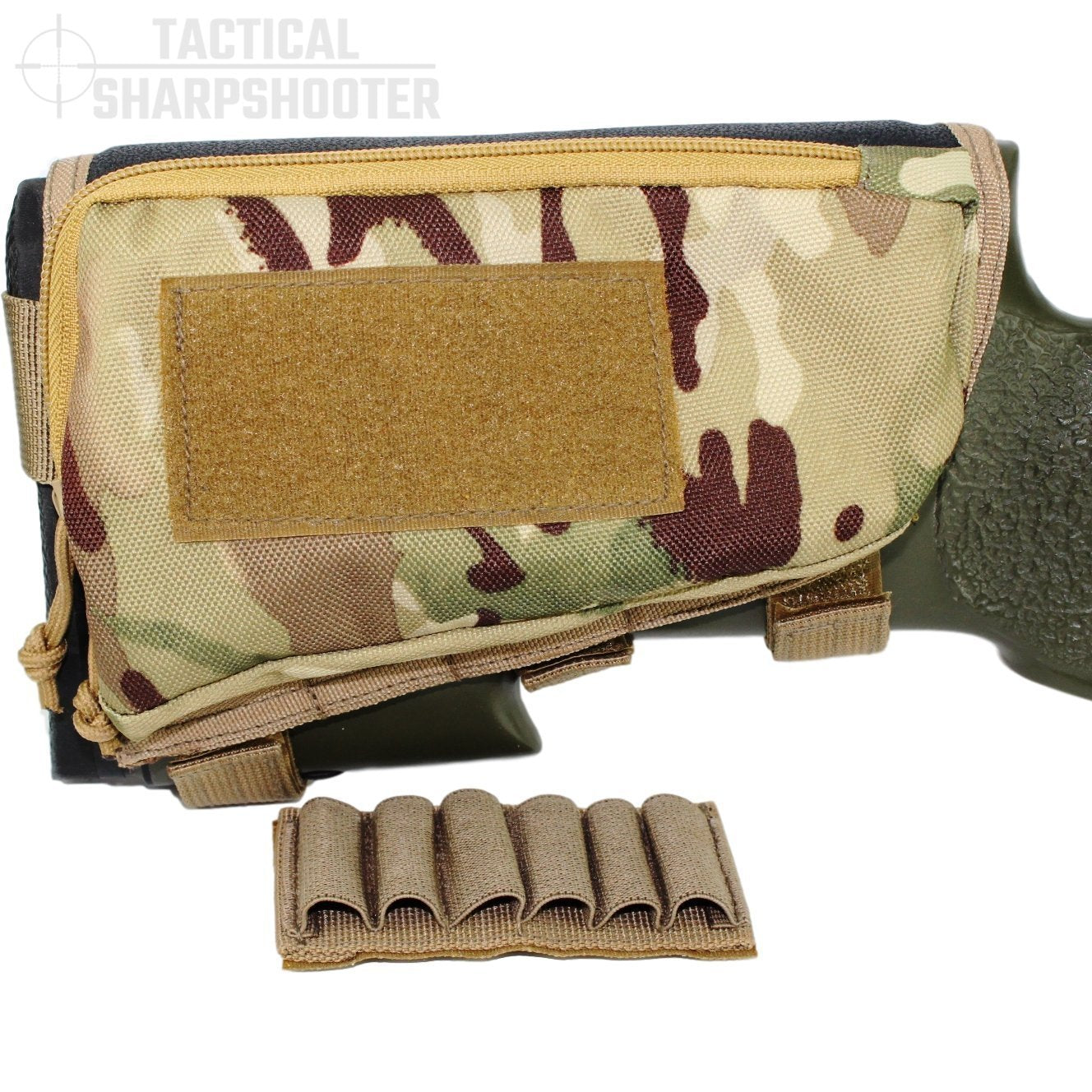 Rifle Stock Pack | Cheek Pad | Buttstock Pouch | Cheek Riser |Ammo ...