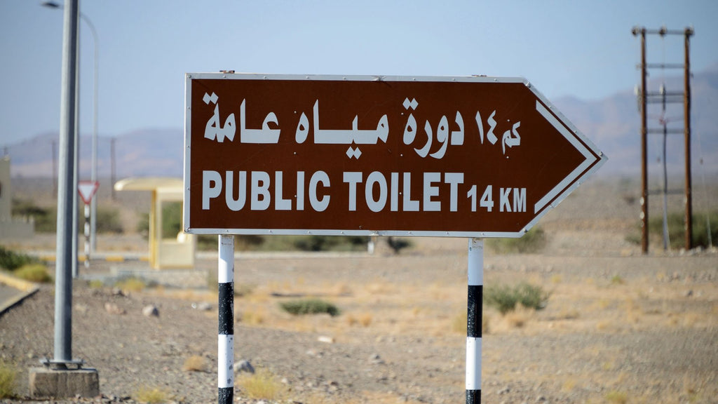 Available toilets may not always be a given fact