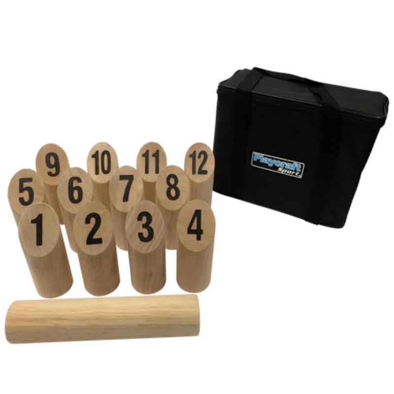 Recyclen taart merk 1) Hardwood Number KUBB Game Set – Olhausen Online