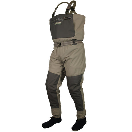 Fly Fishing Waders Pants Stocking Foot Waterproof Wading Trousers Waist  Wader