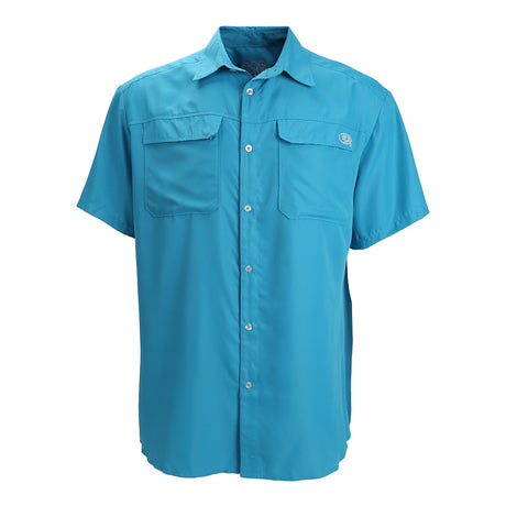EAG Elite Button Down Big Blue Long Sleeve Fishing Shirt - Paramount  Outdoors