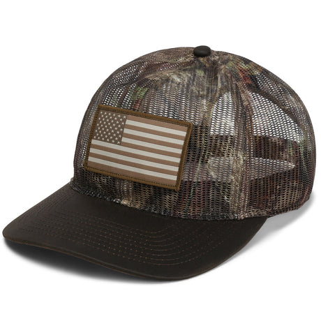 Mossy Oak Bottomland Turkey Feather Meshback Cap - Paramount Outdoors