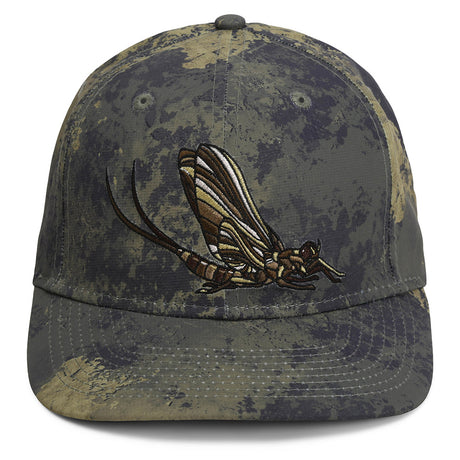 Cartoon Snake River Mountain Trout Outdoor fishing baseball cap