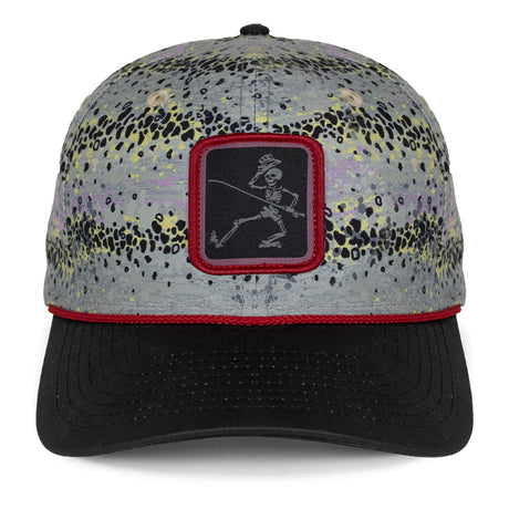 Rock Fish 3-D Puff Embroidery Performance RipStop Fishing Hat