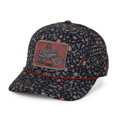 Dancing Skeletons Rainbow Trout 6-Panel Rope Cap - Paramount Outdoors