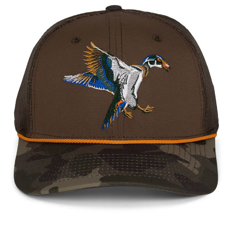 Flying Wood Duck 5-Panel Trucker Hat - Paramount Outdoors