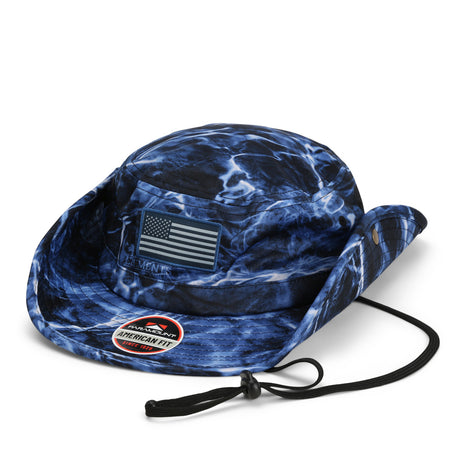 Bayou Full Brim American Flag Boonie Hat (Floats) - Paramount Outdoors