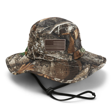 Bayou Full Brim American Flag Boonie Hat (Floats) - Paramount Outdoors