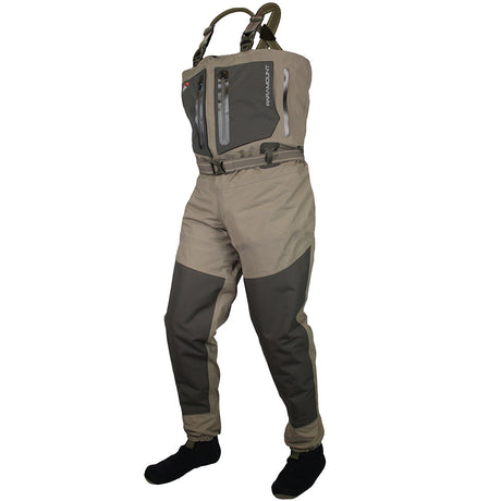 HWBZSZY Outdoor Wading Trousers, Fishing Trousers for Men and Women,  PVC/Nylon Rubber Wading Boots, Breathable Boat Shoes, Soft Non-Slip Fish  Pond Wading Trousers 35-45,Beige,35 EU : : Fashion