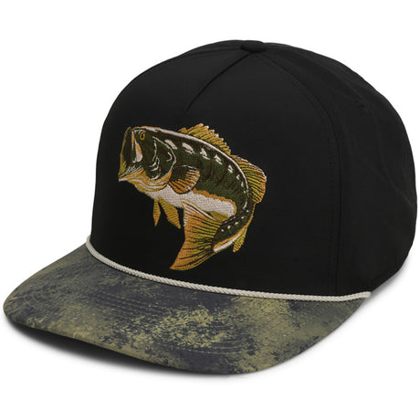 Bass Fishing Hat | American Flag Hat | Fisherman Hat | Lake Hat | Mens Fishing Trucker Hat Black | Ubuy