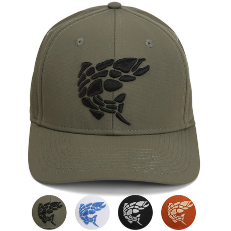 Big Foot Squatch Perforated Fishing 6-Panel Rope Cap - Paramount Outdoors
