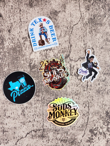 Sticker Mule Suds Monkey Stickers