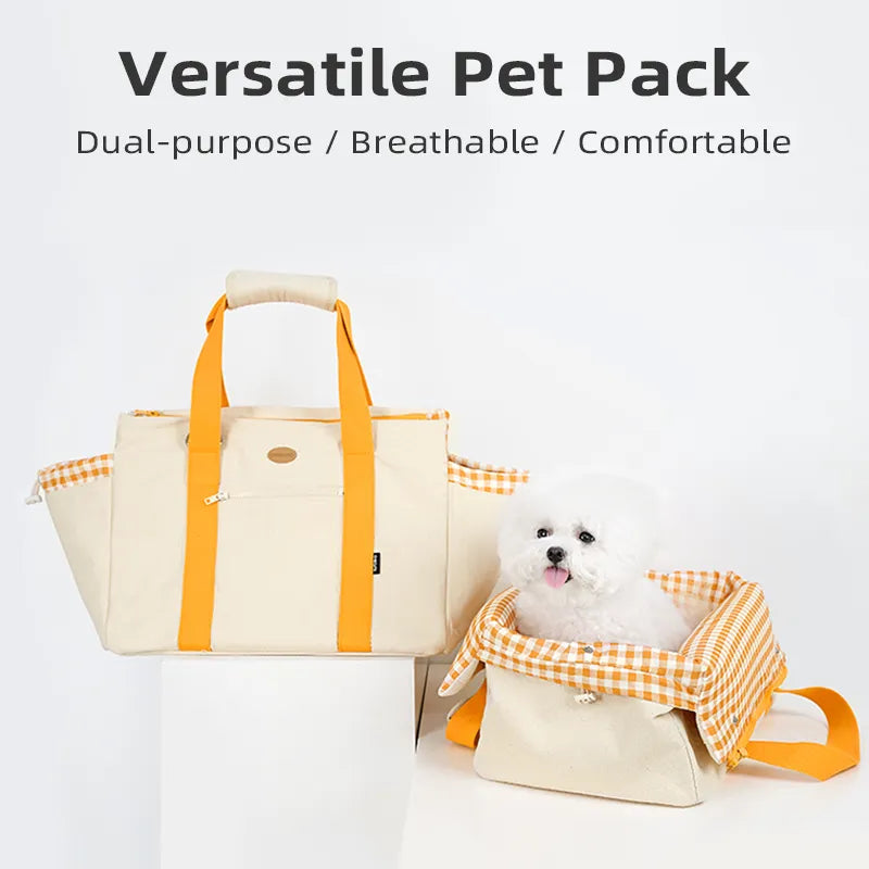 pet small dog cat bag Breathable Pets Handbag Multipurpose pet bag nest Portable Foldable Dual-use Mobile Dog Nest dog purse