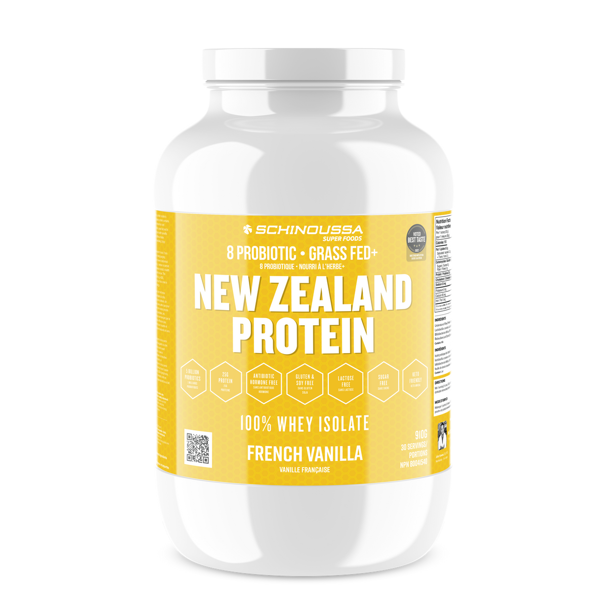 NEW ZEALAND VANILLA PROBIOTIC WHEY ISOLATE